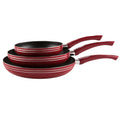 Juego de Sartenes Cerdeña 3 Piezas Rojo