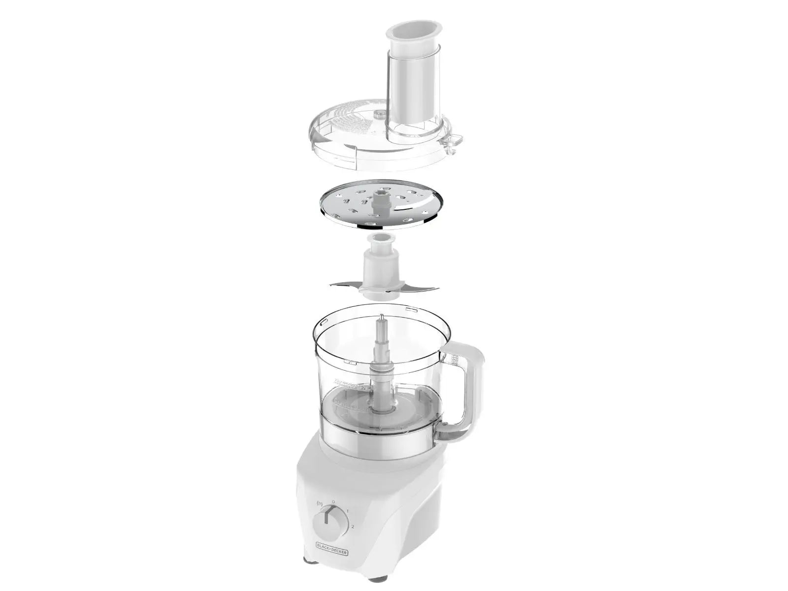 Procesador: 2 velocidades + pulso Apto para lavavajillas 8 tazas