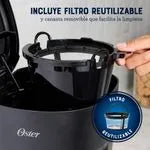 Cafetera Oster, 12 Tazas, con Filtro Reutilizable