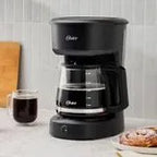 Cafetera Oster, 12 Tazas, con Filtro Reutilizable