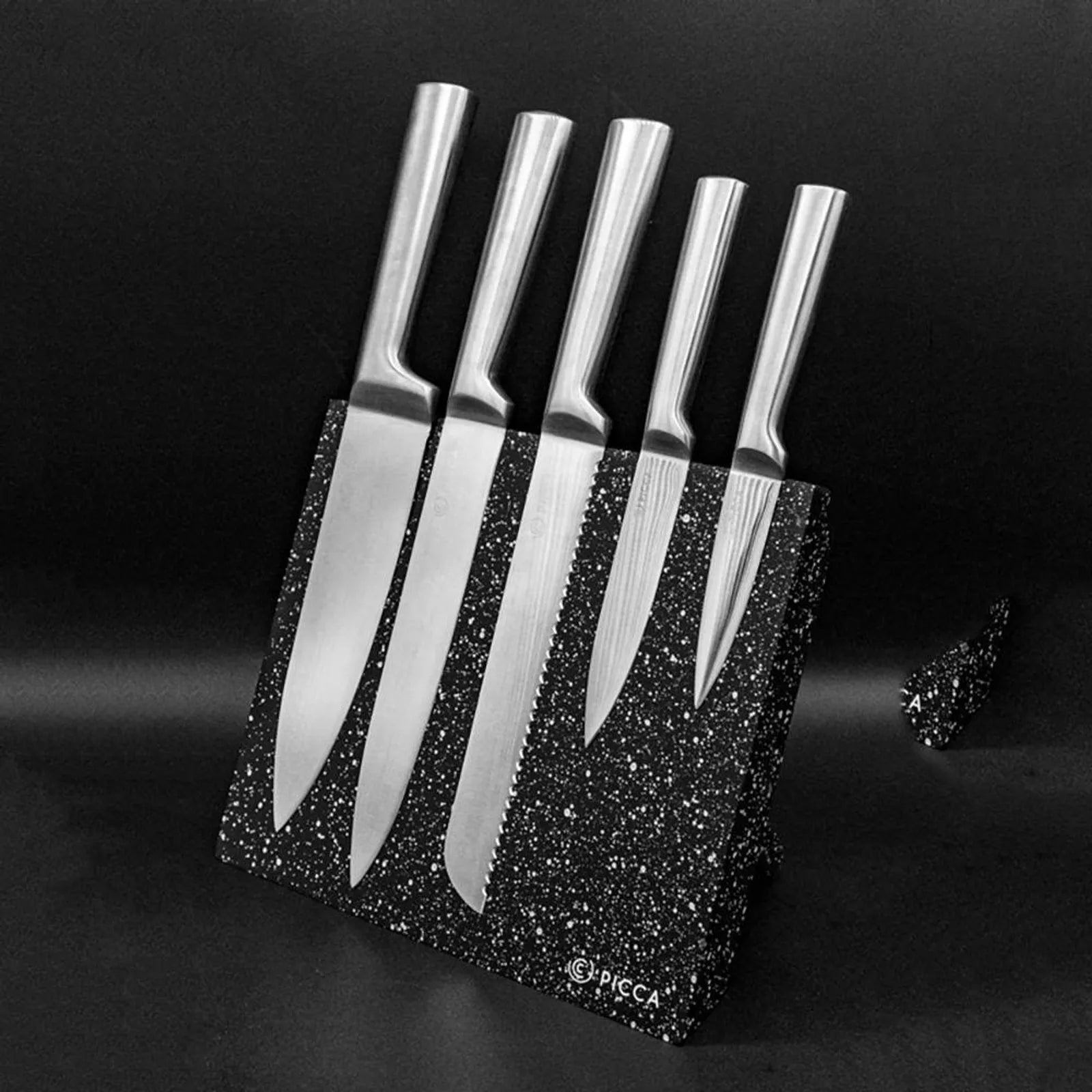 Set de Cuchillos 6 Piezas Acero Inoxidable