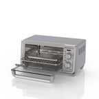Horno tostador de 4 rebanadas Acomoda una pizza de 23cm 4 Funciones