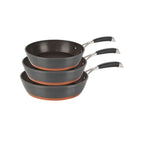 Set de Sartenes Alte Antiadherentes Negros 3 Piezas