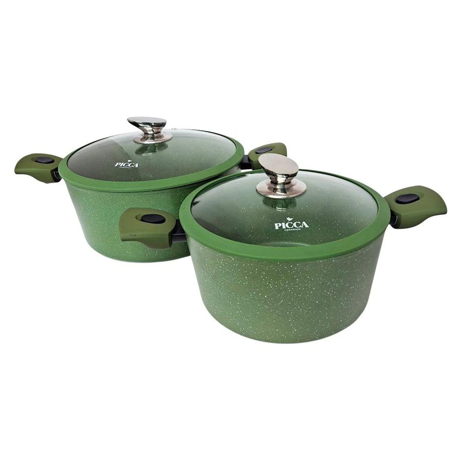 Batería de cocina Belmonte 8 Piezas Verde