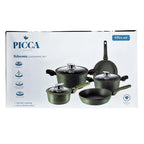 Batería de cocina Belmonte 8 Piezas Verde