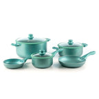 Batería de cocina Gravina con Antiadherente Marmolado 8 Pzas