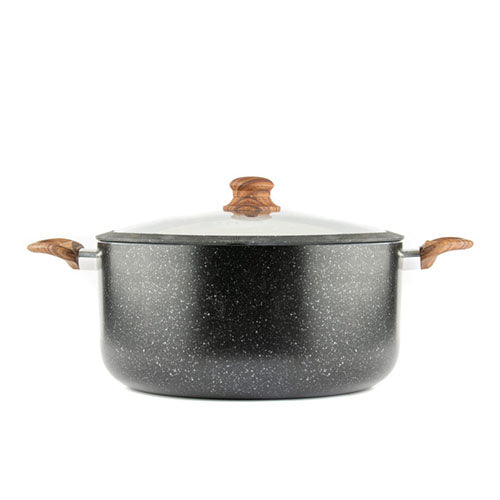 Batería de cocina Catania con Antiadherente Negro 6 Pzas