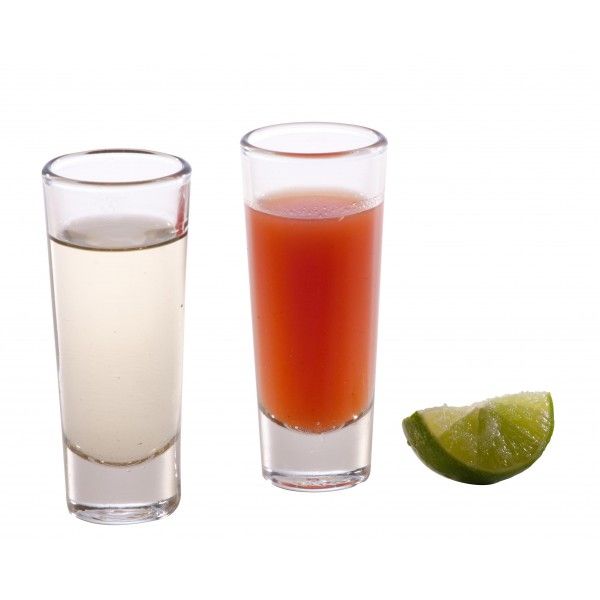 Vaso tequilero 1 Oz - Caja de 50 Piezas