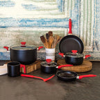 Batería de cocina Lazio de Teflón de 10 Piezas