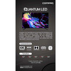 Televisor Smart QLED Ultra HD 4K de 75"