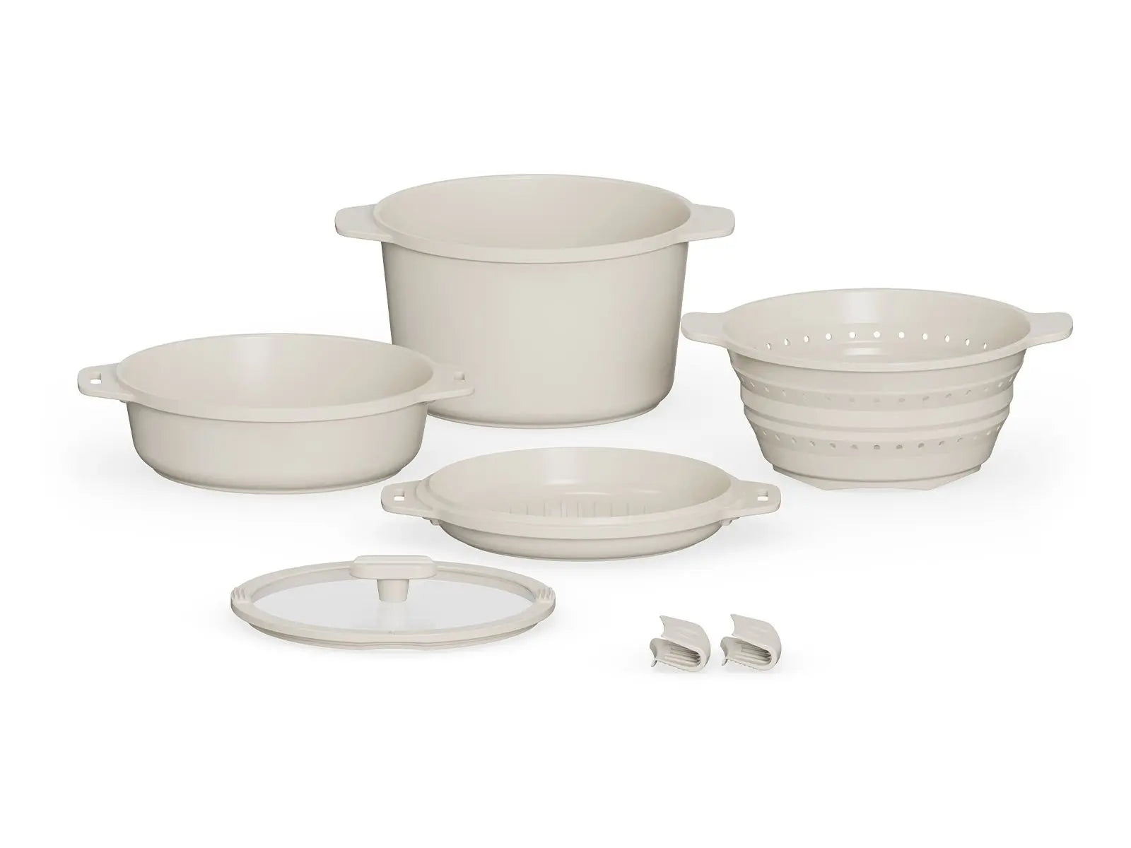Olla Multi Piezas Valencia de 7 Piezas recubrimiento de Ceramica