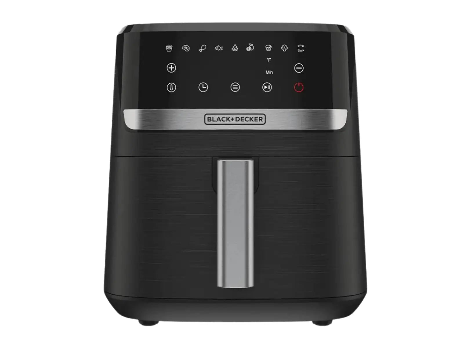 Freidora de aire Pantalla táctil digital 2 veces más rápida Capacidad de 5.5L