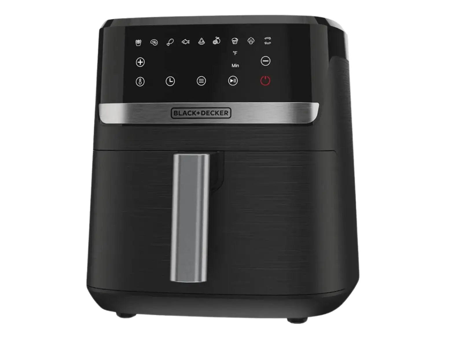 Freidora de aire Pantalla táctil digital 2 veces más rápida Capacidad de 5.5L