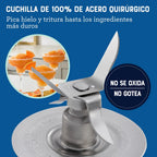 Licuadora clásica Oster negra serie profesional con interruptor de palanca