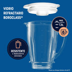Licuadora Oster 2 velocidades más pulso y vaso de vidrio