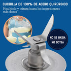 Licuadora Oster con vaso de vidrio y control de perilla