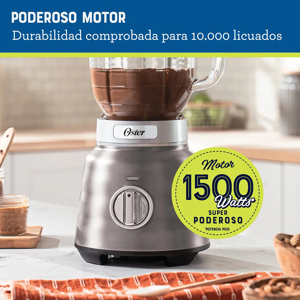 Licuadora Osterizer® MAX con vaso de vidrio de 1.75 Litros
