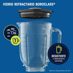 Licuadora Osterizer® MAX con vaso de vidrio de 1.75 Litros