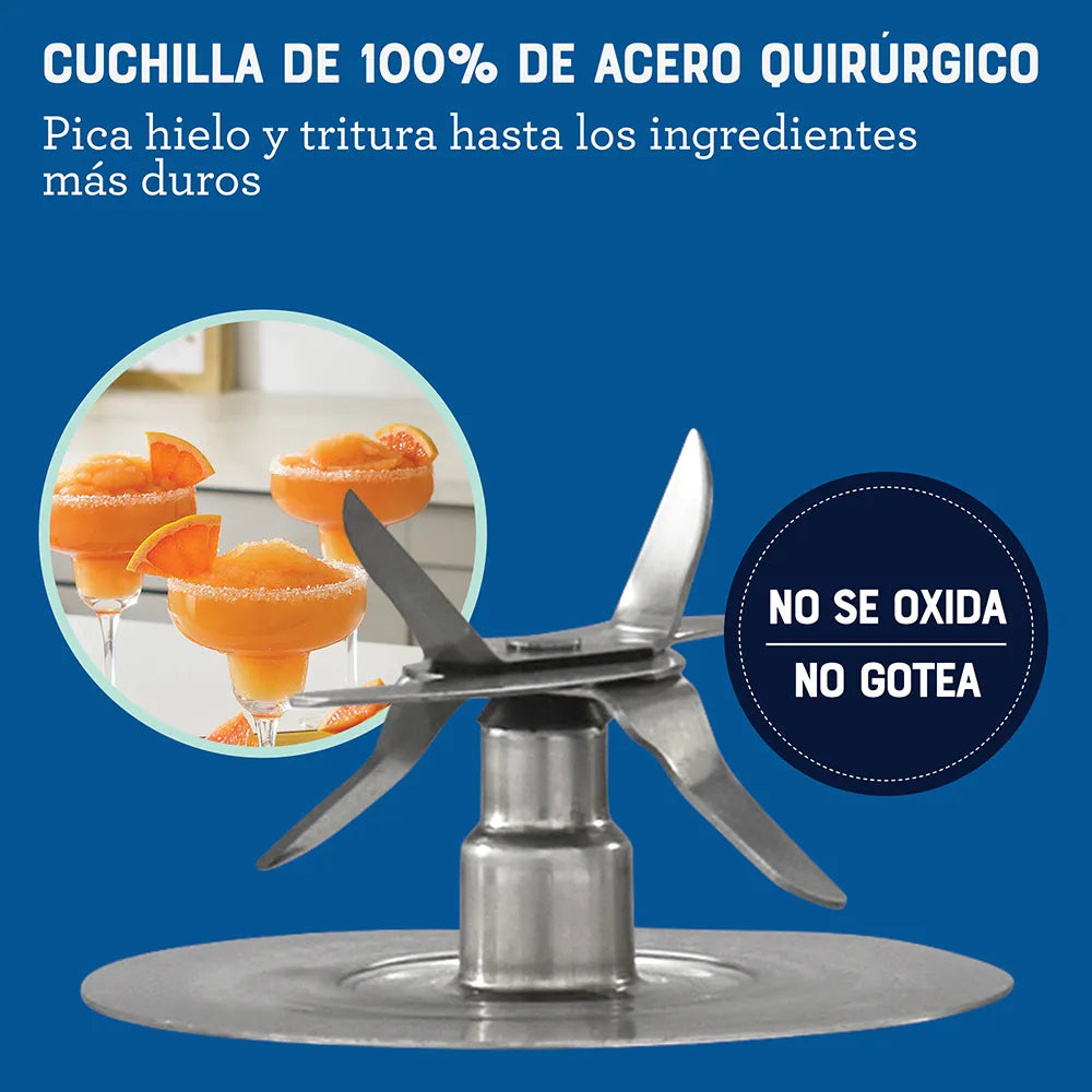 Licuadora Oster con programas automáticos y tecnología reversible