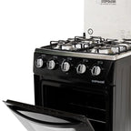 Estufa con horno ECOVOLCAN