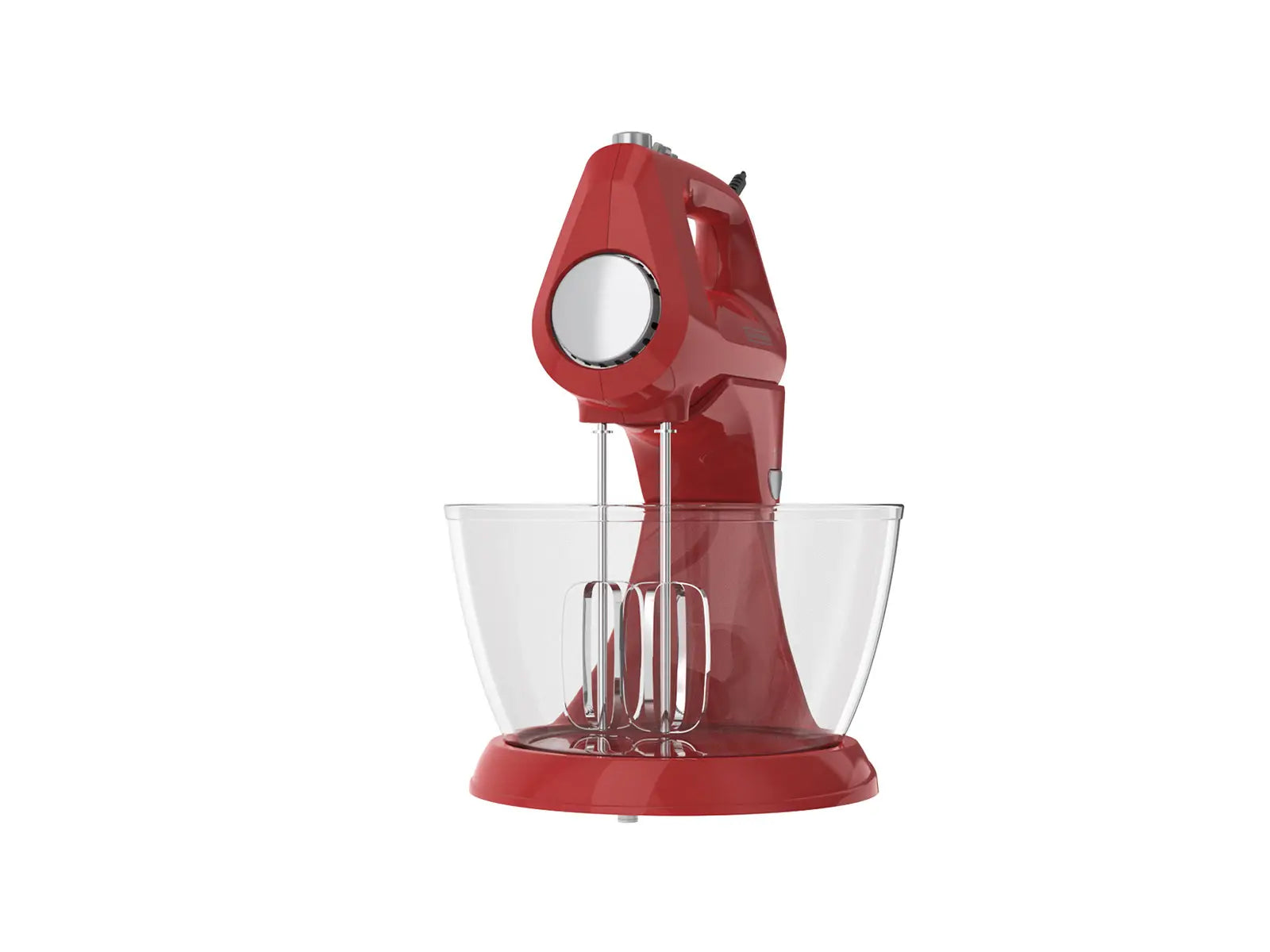 Batidora con pedestal a batidora manual 4.25L y de vidrio, motor de 250W