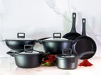Batería de cocina Termo Antiadherente de Aluminio Fundido 10 Pzas