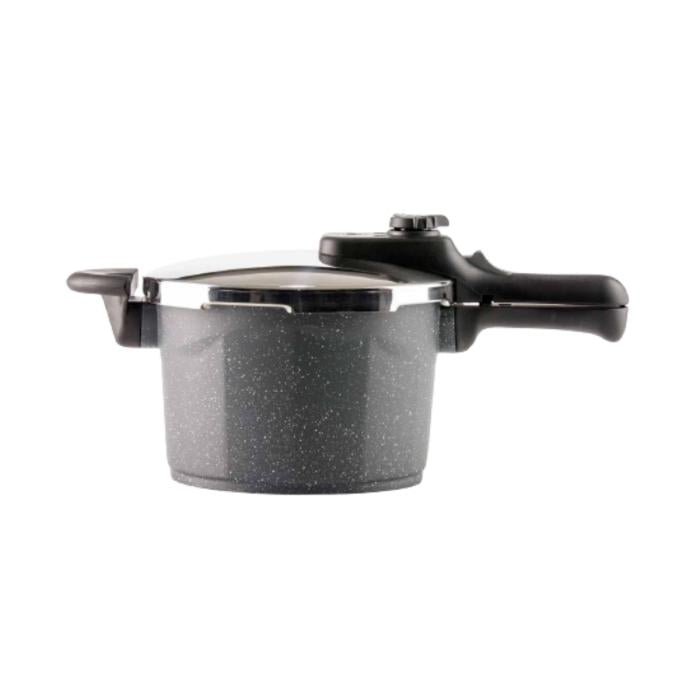 Olla de Presión Roja de 5 L de Aluminio Fundido