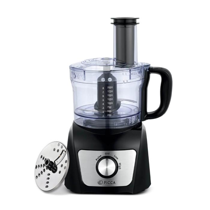 Procesador 8 Tazas de 500 Watts - Negro