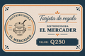 Tarjeta de regalo Digital Q250
