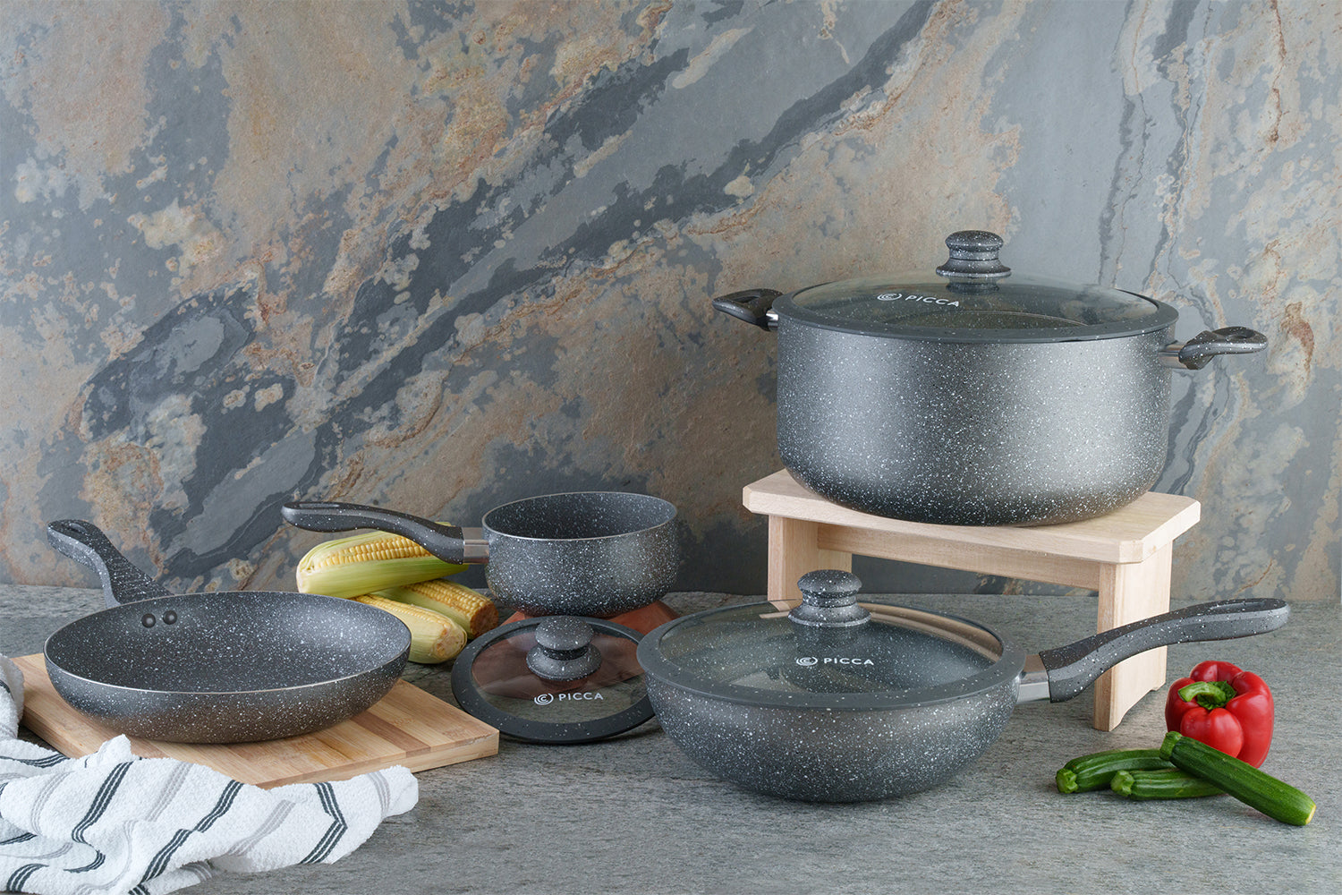 Batería de Cocina Verona 7 Piezas
