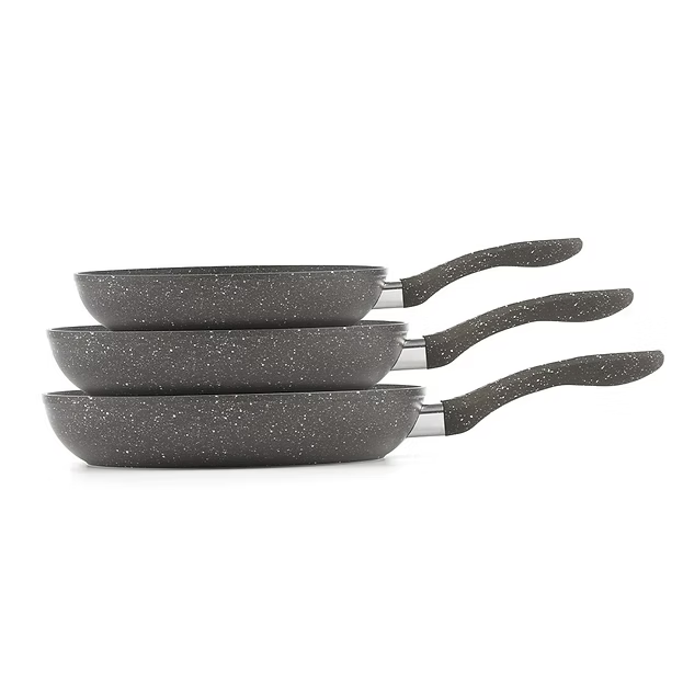 Set de 3 Sartenes Milán de 20, 24 y 28 Cm Mármol