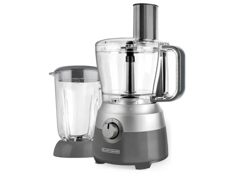 Procesador 10 tazas, Jarra licuadora de vidrio de 1,5 L, 2 velocidades + pulso