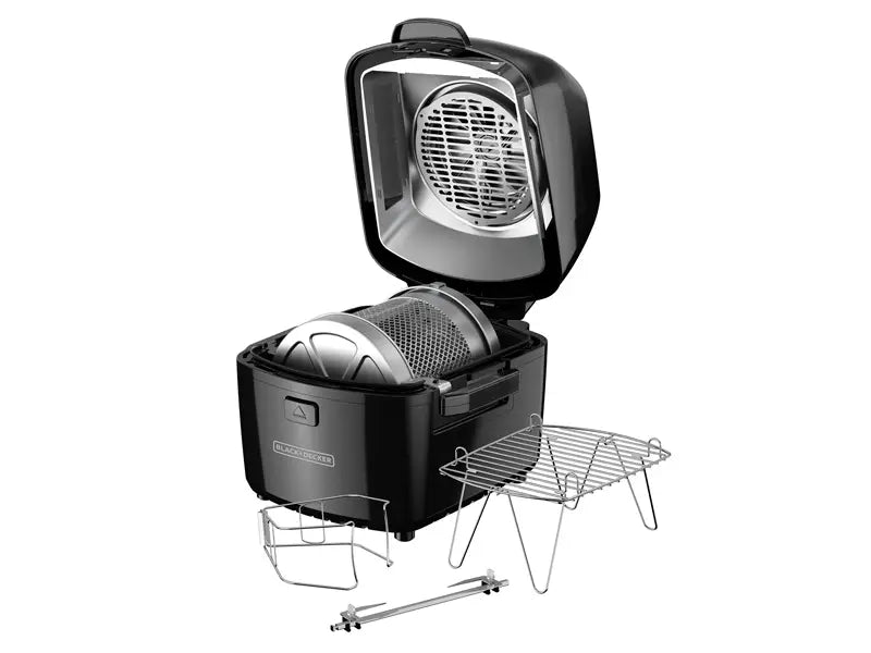 Freidora de aire 1230 Watts Diseño exclusivo de cesta giratoria