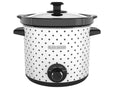 Olla de coccion lenta de 200 watts, capacidad 4 lt.