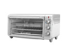 Horno acomoda una pizza de 12” o una bandeja con asas para hornear de 9" x 13"